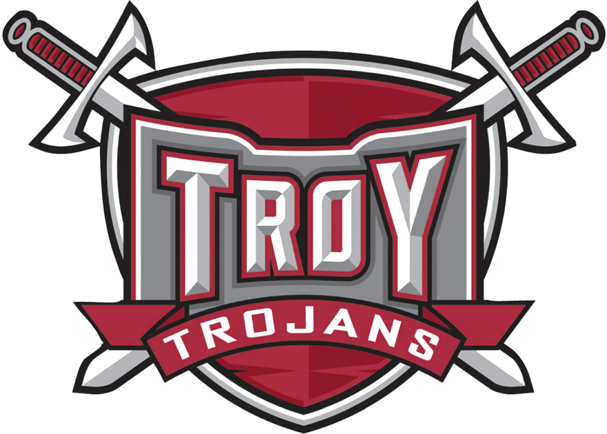 Troy Trojans logos iron-ons